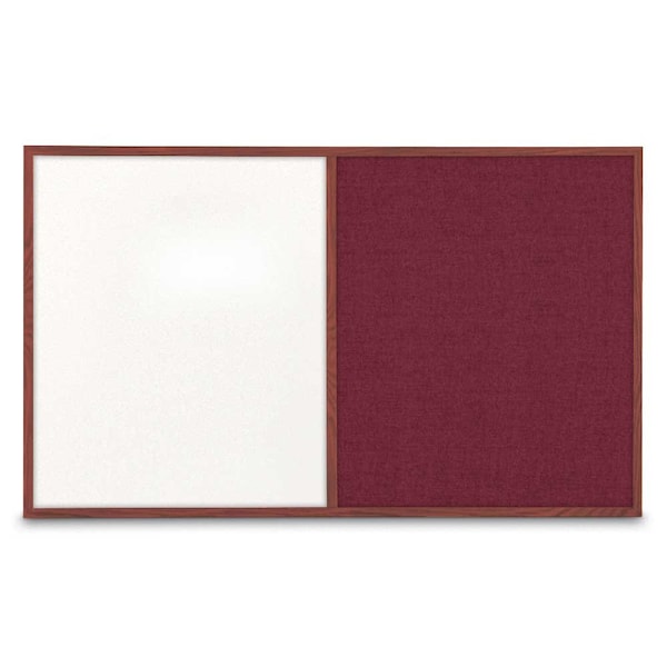 Enclosed Corkboard, 1 Door, 18"x24", 4" Fra, UV3400-BRONZE-SURF